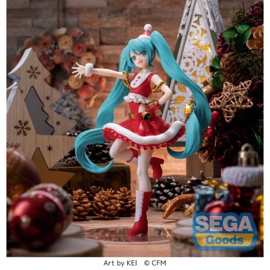 Sega Hatsune Miku Christmas 2023 Ver Luminasta Figure
