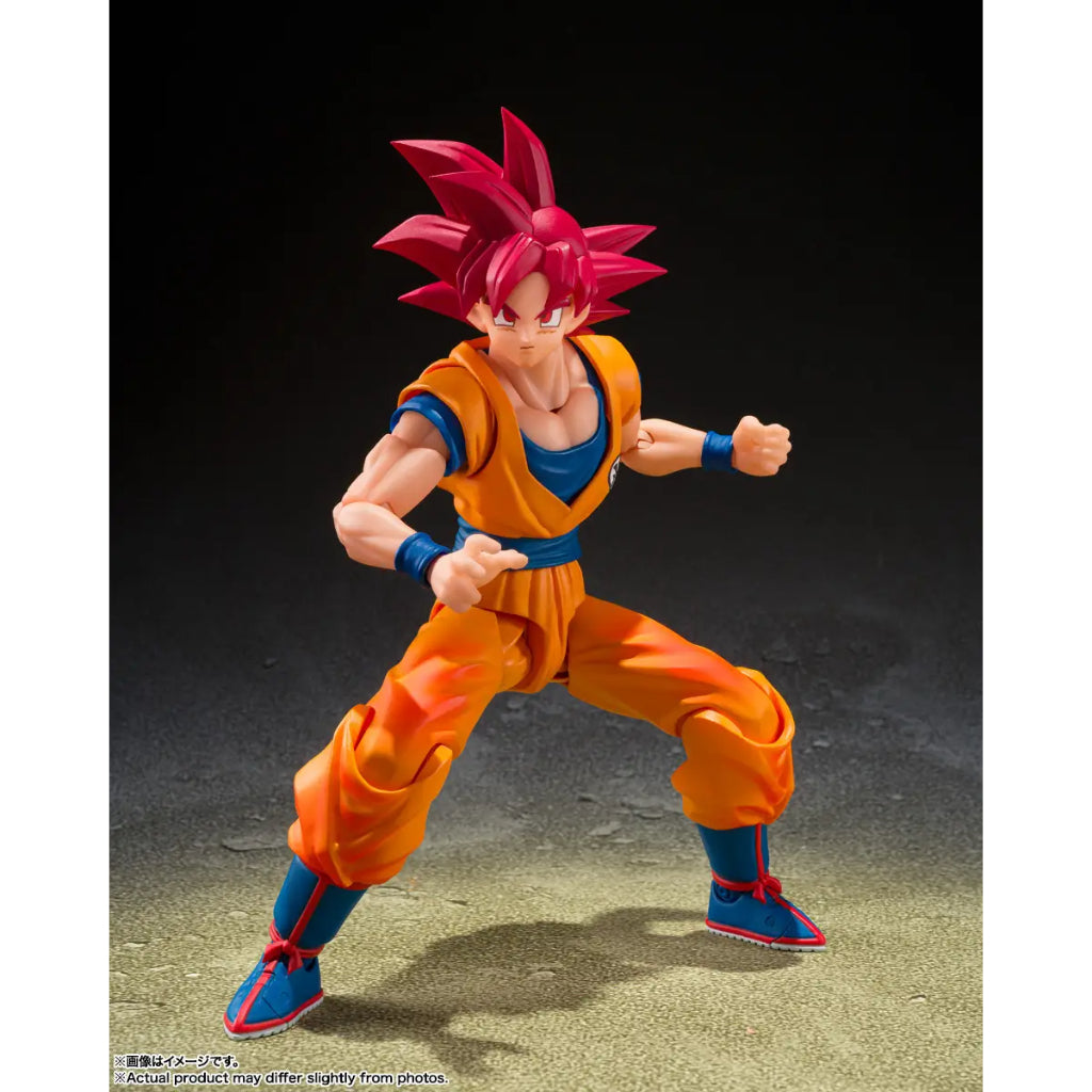 S.H.Figuarts Super Saiyan God Son Goku God Aura (Reissue)