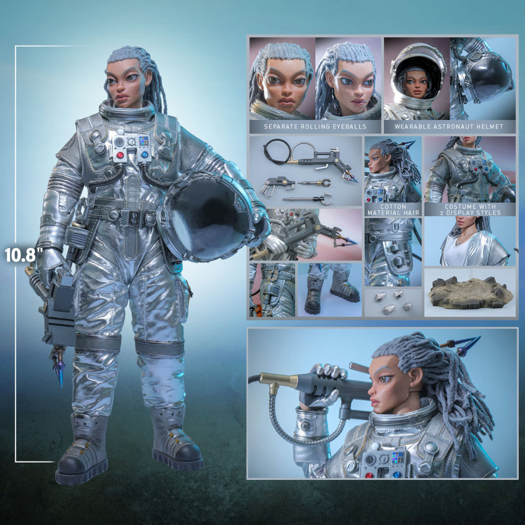 AMC041 Brothersfree x Hot Toys - 1/6th scale Space Worker Baby (Brothersfree 25th Silver Galaxy Version)