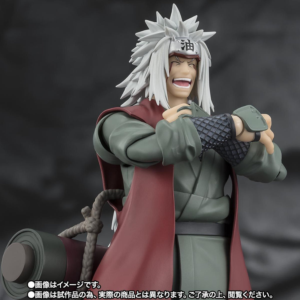 S.H.Figuarts JIRAIYA Hidden Leaf Heroic Master Sage (Sage Mode Set)