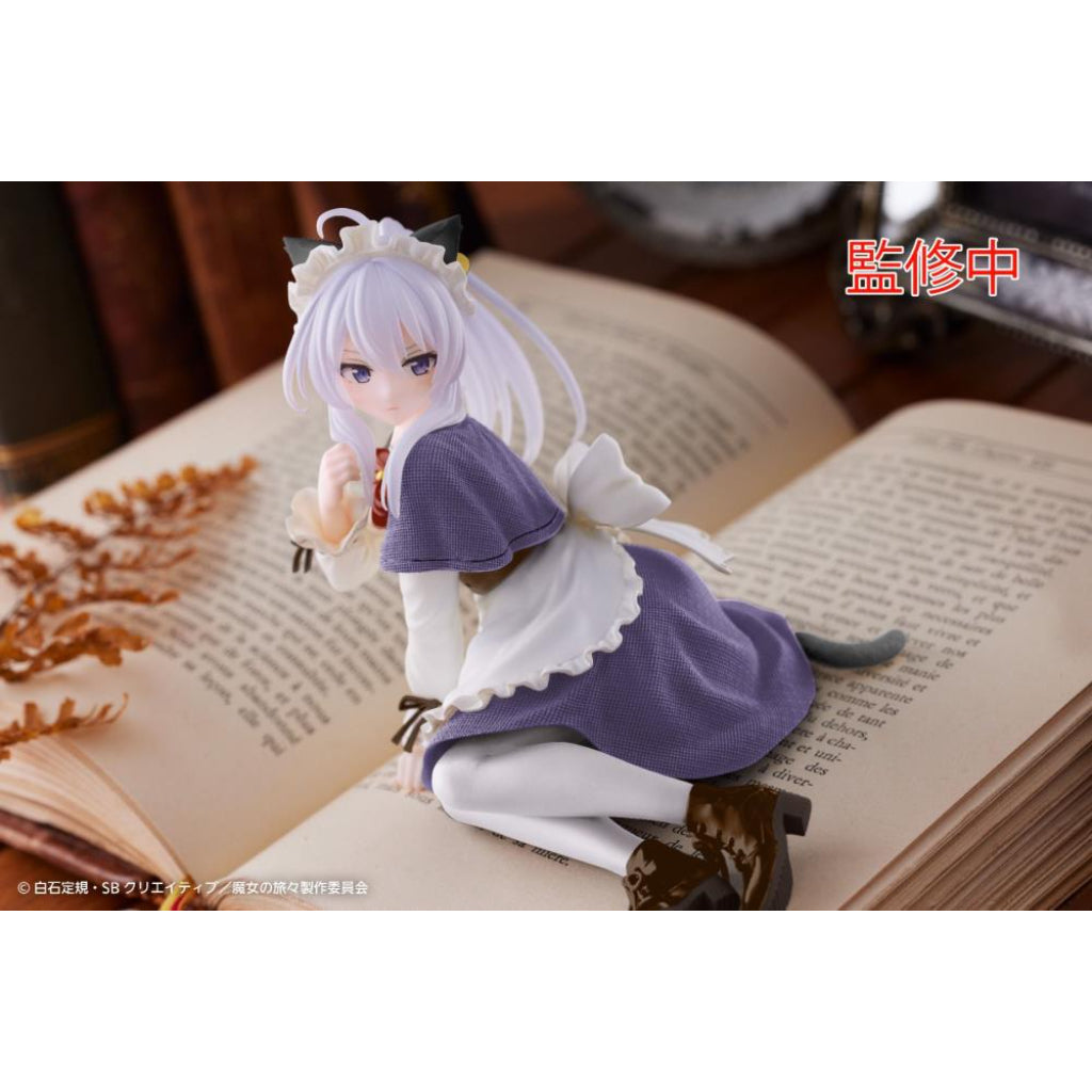 Taito Elaina Cat Ear Maid Ver Renewal Wandering Witch: The Journey of Elaina Desktop Cute Figure