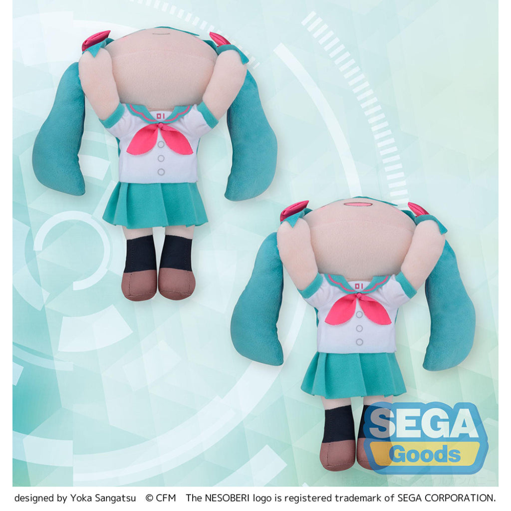 Sega Hatsune Miku 16th Anniversary Fuwapuchi Nesoberi M Plush