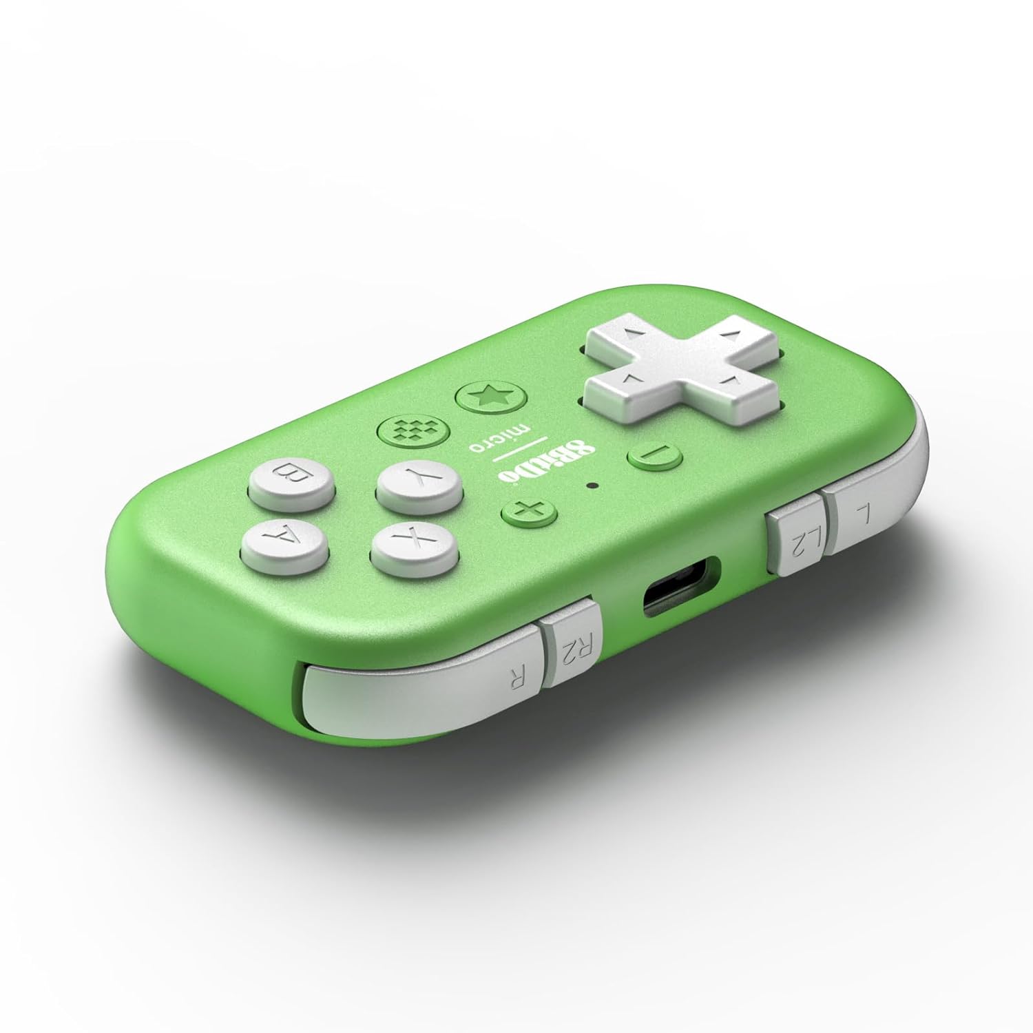 8Bitdo Micro Bluetooth Gamepad Pocket size Mini Controller - Green