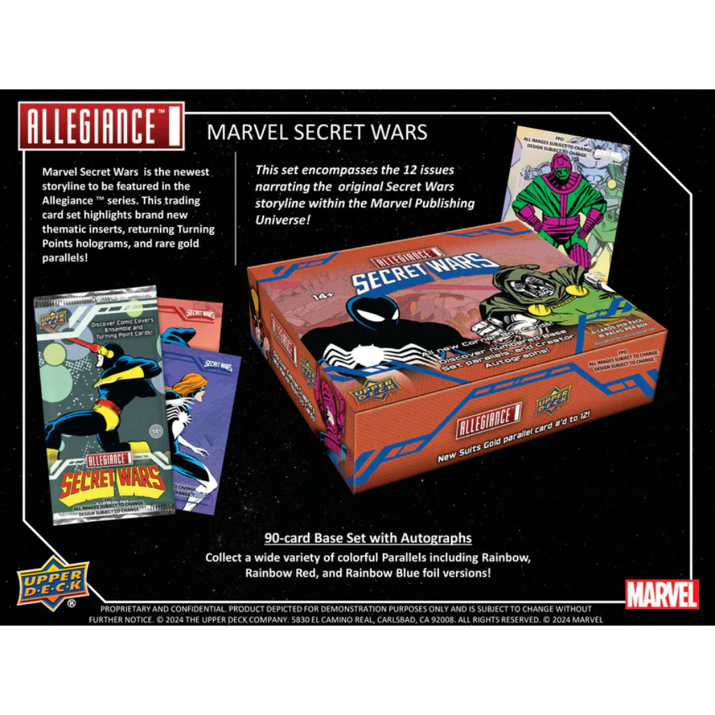 Upper Deck Marvel Allegiance: Secret Wars (UD11981)