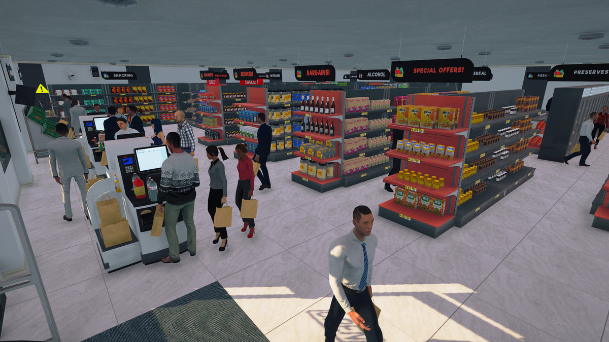 NS2 Supermarket Simulator (Game-Key Card) [Fully Stocked Edition]