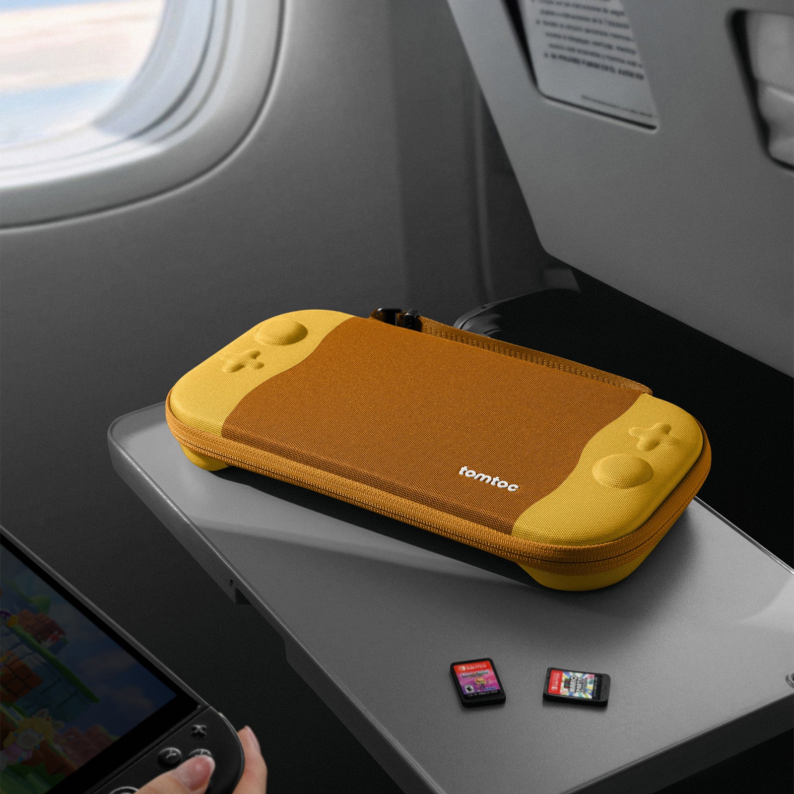 tomtoc FancyCase-G05 Nintendo Switch 2 Slim Case - Mango
