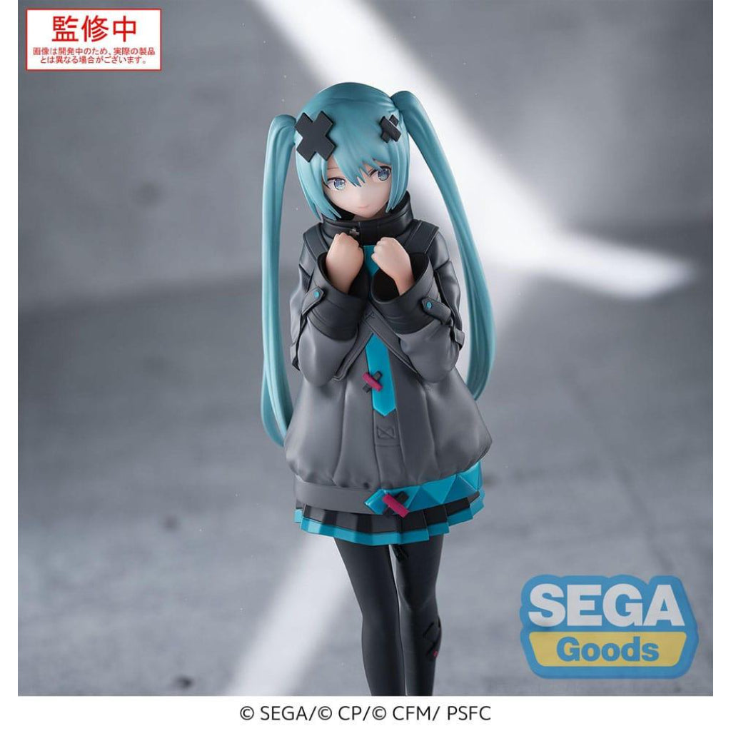 SEGA Hatsune Miku Shuttered Sekai Ver. Luminasta The Movie: The Miku Who Can't Sing Figure