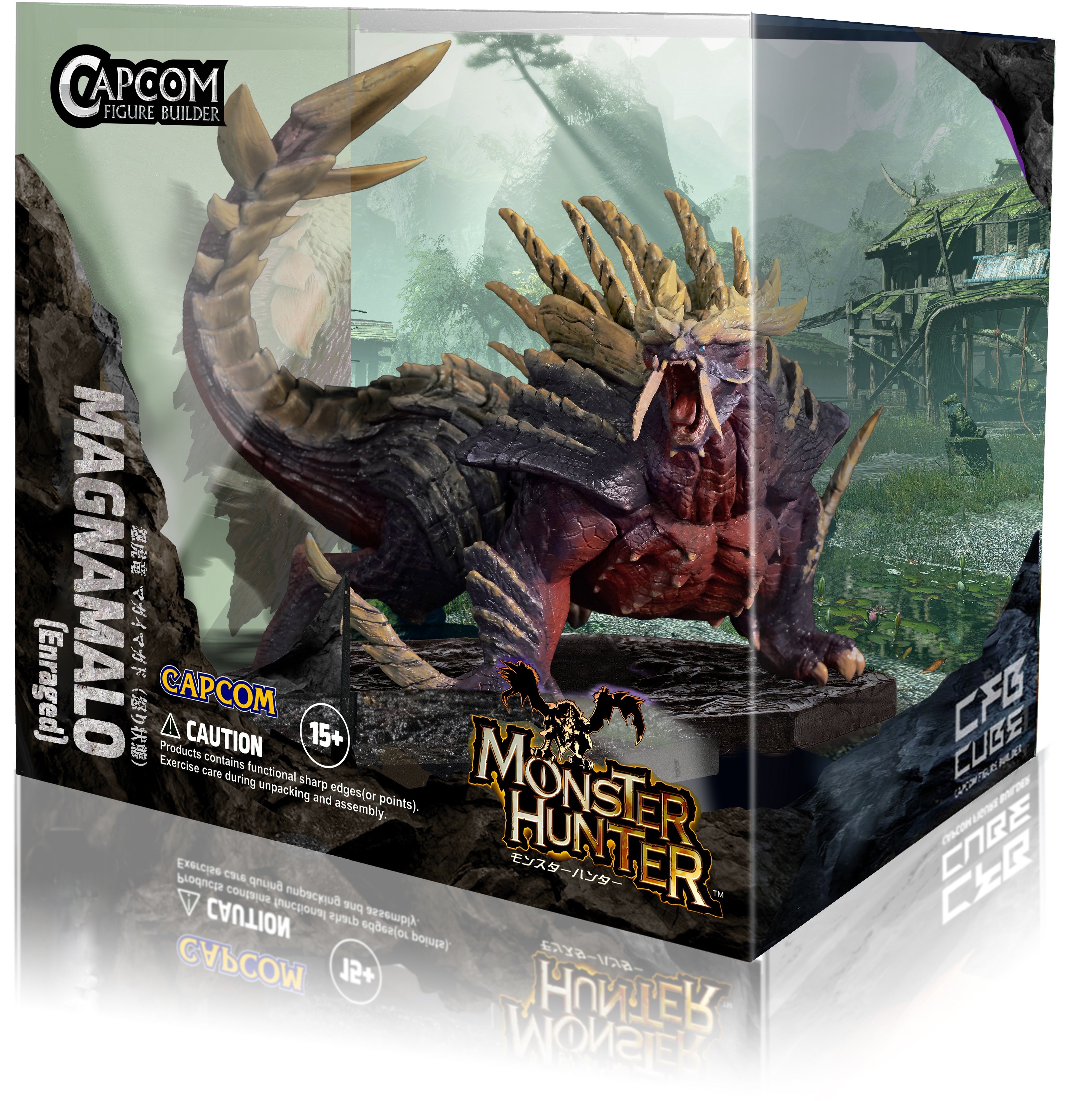 Capcom Figure Builder Cube Magnamalo Rage Monster Hunter Figure