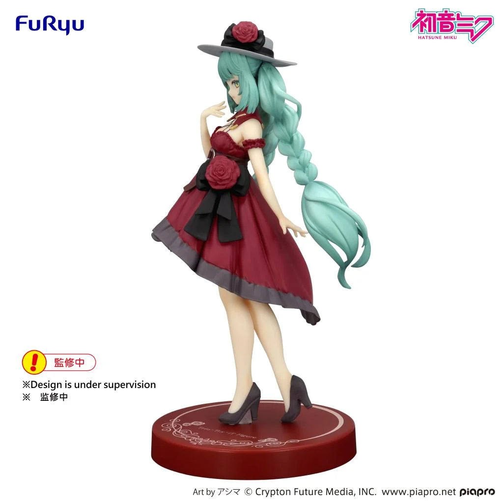 FuRyu Hatsune Miku Outing Dress Red Colour Trio-Try-It Figure