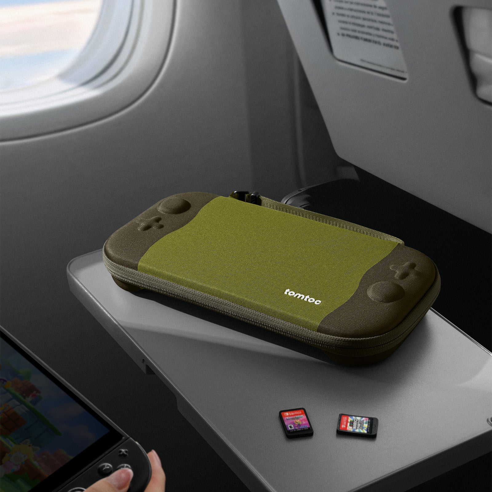 tomtoc FancyCase-G05 Nintendo Switch 2 Slim Case - Matcha