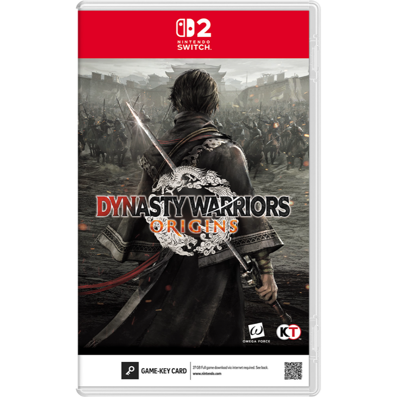 NS2 Dynasty Warriors Origins (Game-Key Card)