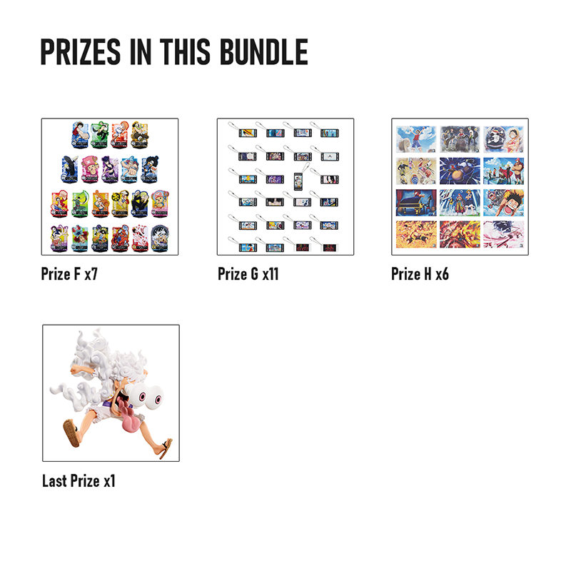 [KUJI BUNDLE] Banpresto KUJI One Piece -Road to King of the Pirates-
