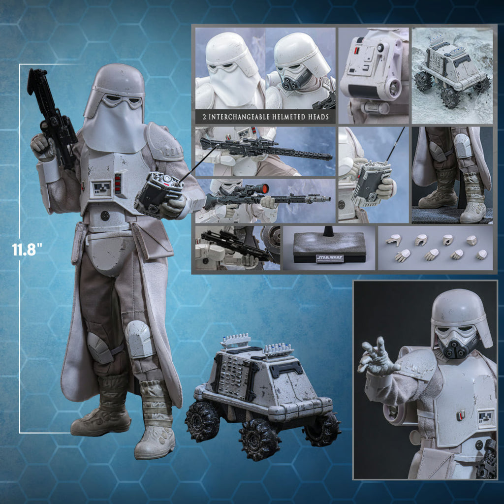 MMS838 Star Wars: The Mandalorian & Grogu - 1/6th Scale Imperial Remnant Snowtrooper