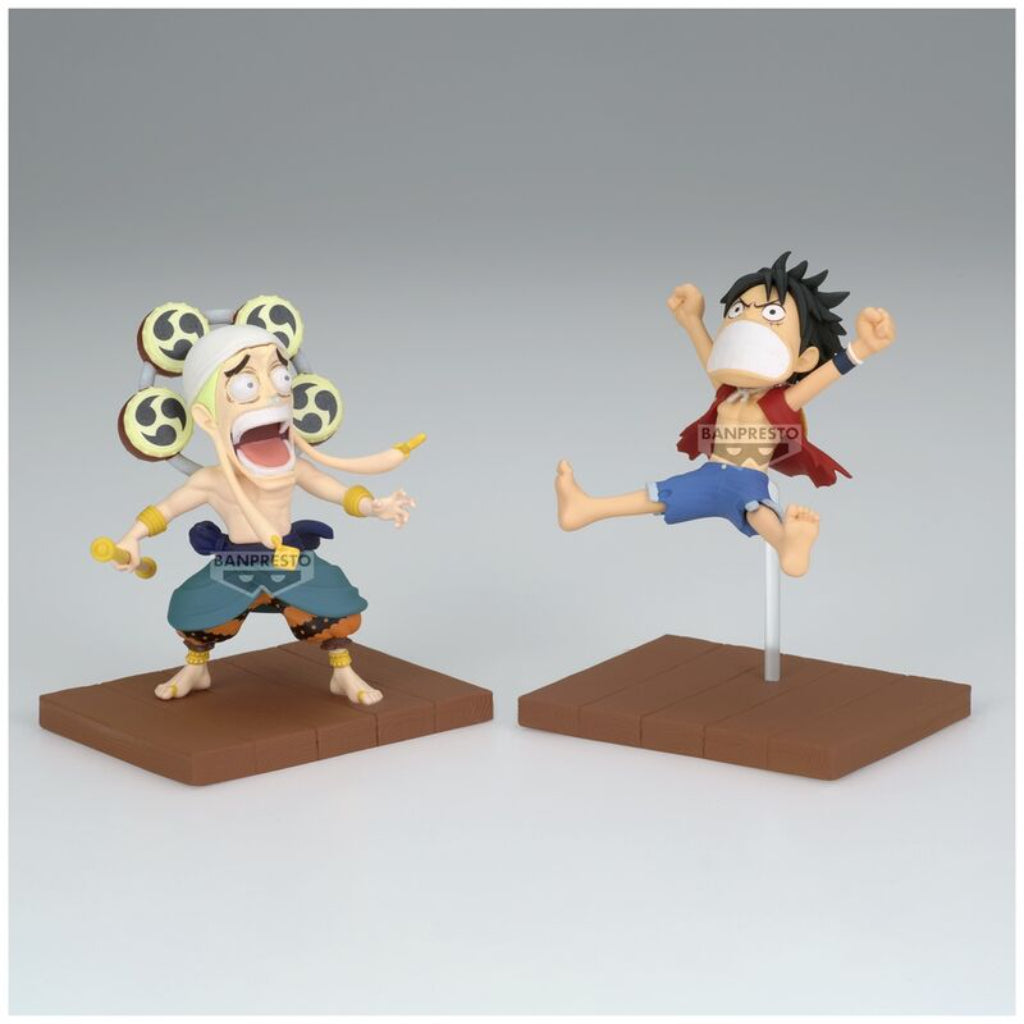 Banpresto WCF Monkey D.Luffy & Enel Log Stories One Piece