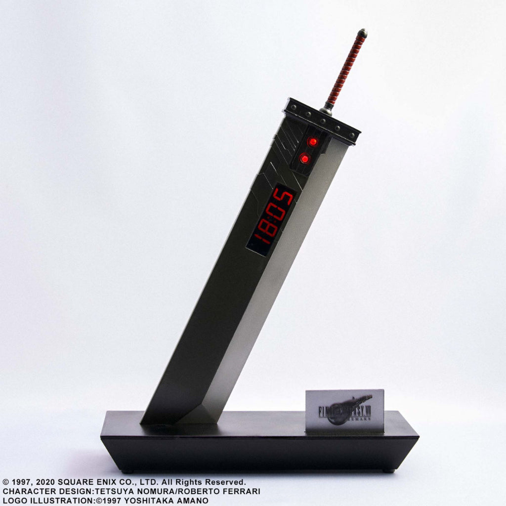 Final Fantasy VII Remake Digital Clock - Buster Sword (Reissue)