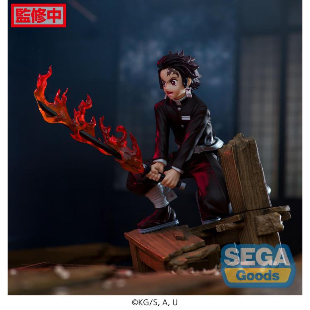 Sega Tanjiro Kamado Swordsmith Village Arc Xross Link Demon Slayer: Kimetsu no Yaiba Figure