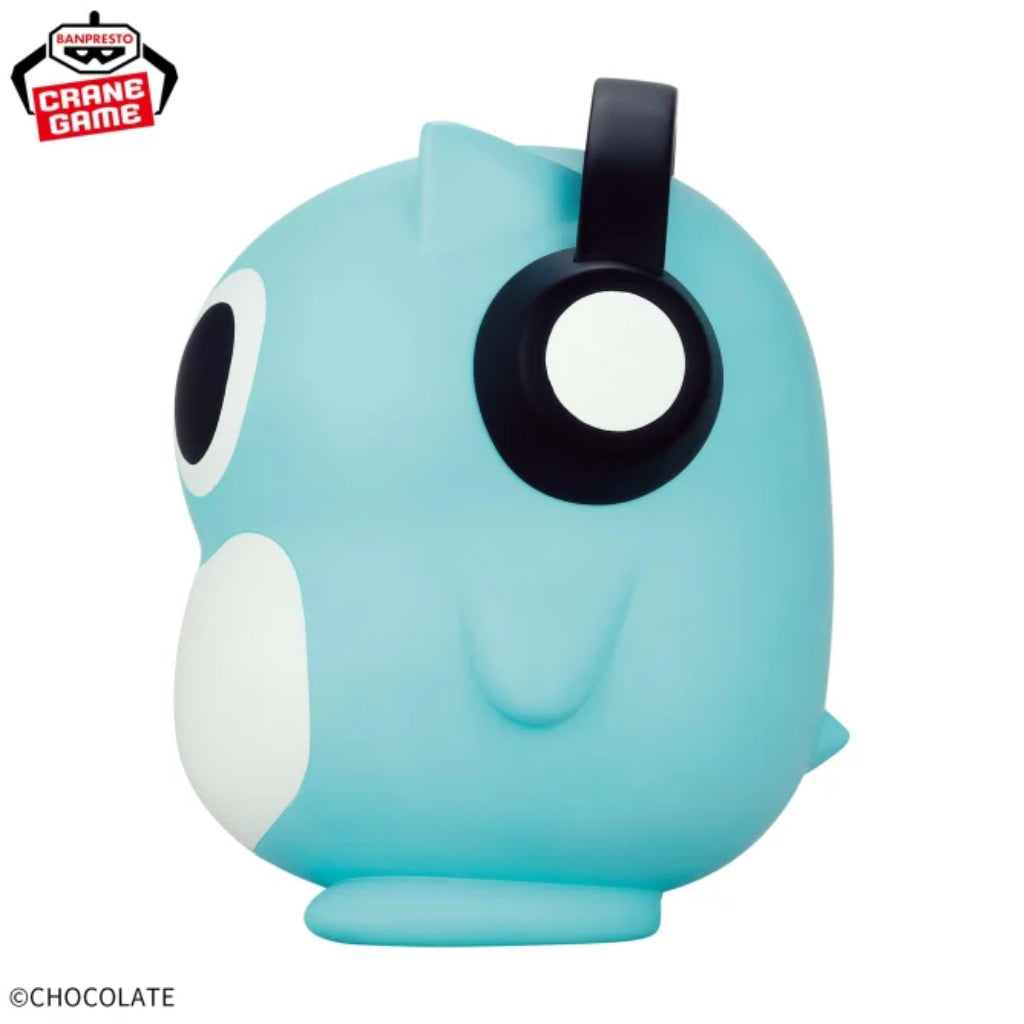 Banpresto Blue HamHam Straight Face Big SOFVIMATES Figure