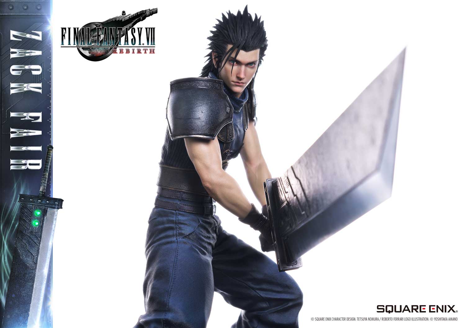 [*RETAIL ONLY PRE-ORDER] Square Enix Masterline Final Fantasy VII Rebirth 1/4 Scale - Zack Fair