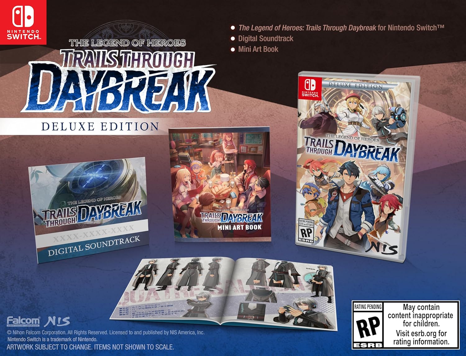 NSW The Legend of Heroes: Trails through Daybreak [Deluxe Edition]