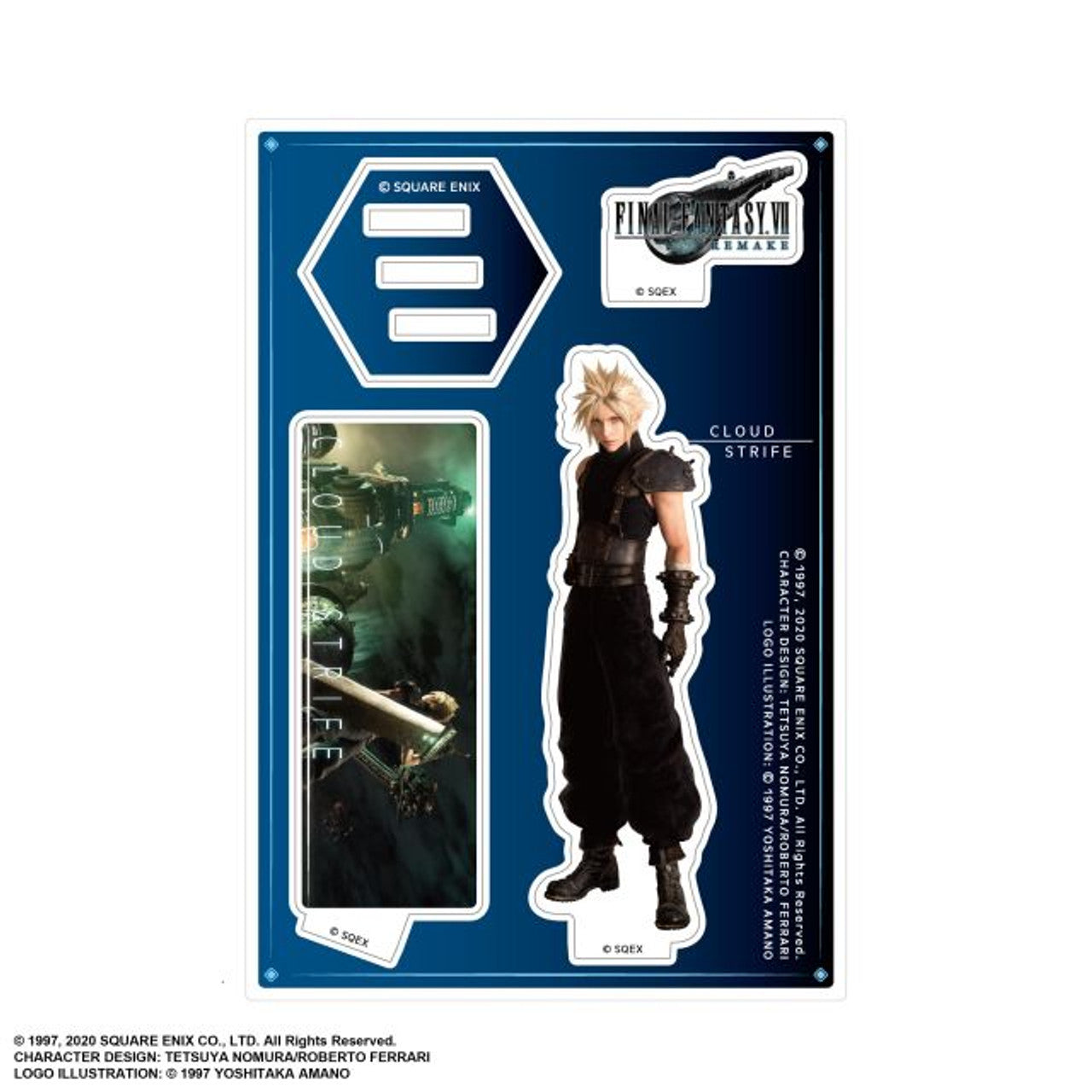 Square Enix Final Fantasy VII Remake Acrylic Stand - Cloud Strife