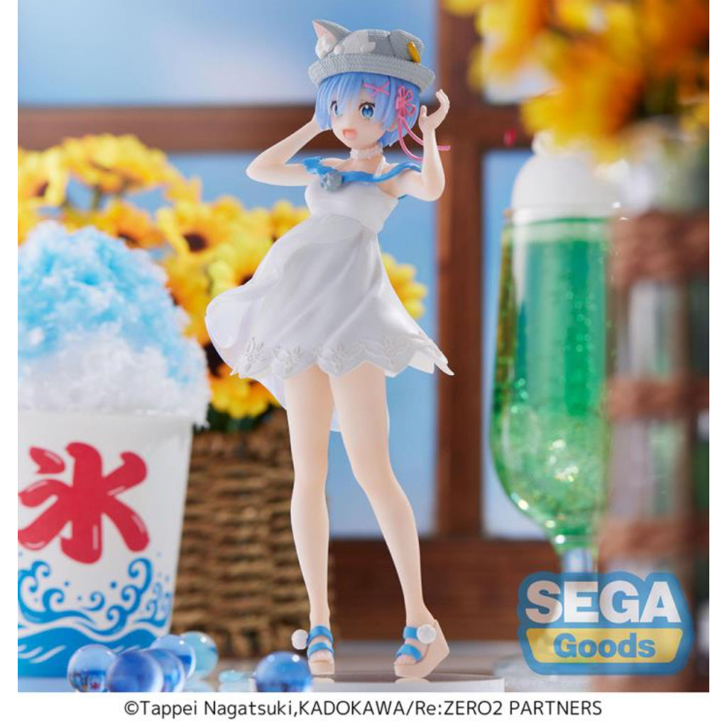 Sega Rem Nyatsu Summer Days Luminasta Re:Zero Figure