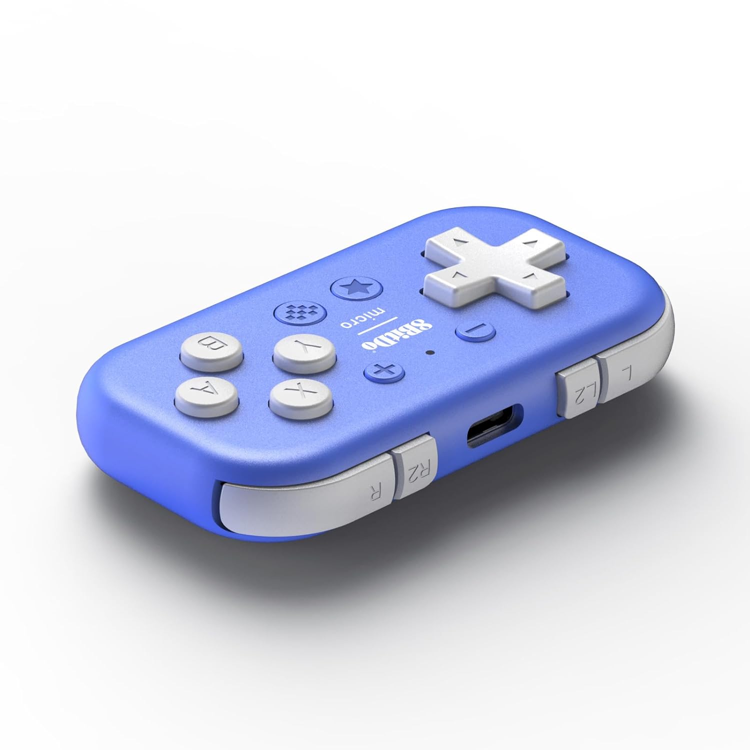 8Bitdo Micro Bluetooth Gamepad Pocket size Mini Controller - Blue