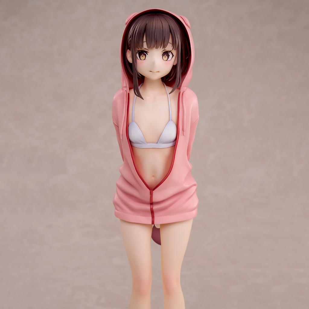 Jonsun Illustration - Swimsuit Hoodie Misaki Figurine