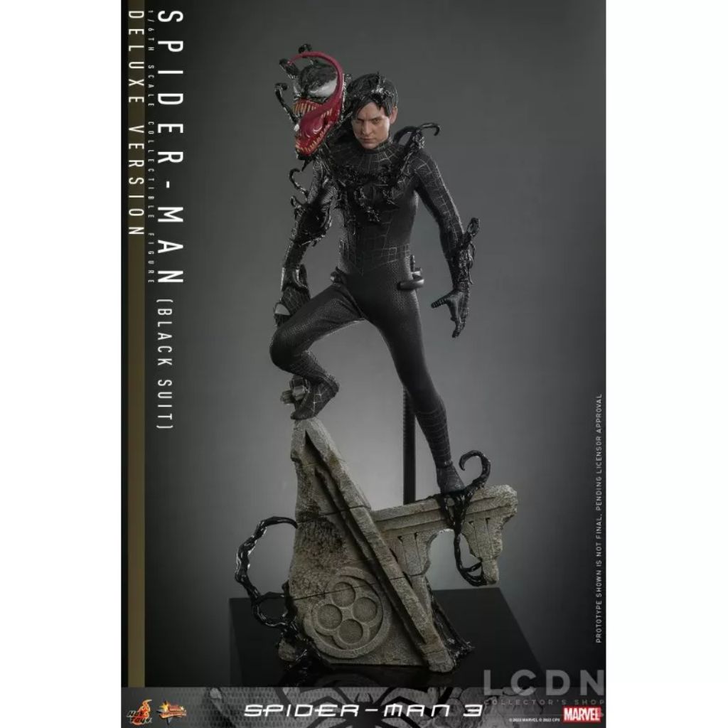 MMS728 - Spider-Man 3 - 1/6th scale Spider-Man (Black Suit) (Deluxe Version)