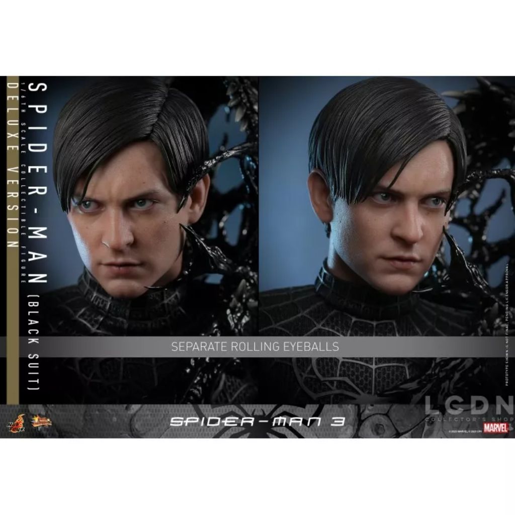 MMS728 - Spider-Man 3 - 1/6th scale Spider-Man (Black Suit) (Deluxe Version)