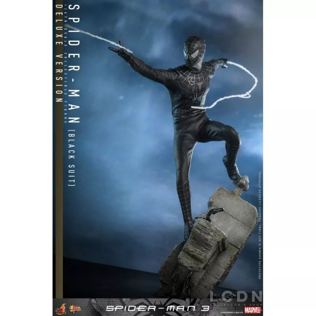 MMS728 - Spider-Man 3 - 1/6th scale Spider-Man (Black Suit) (Deluxe Version)