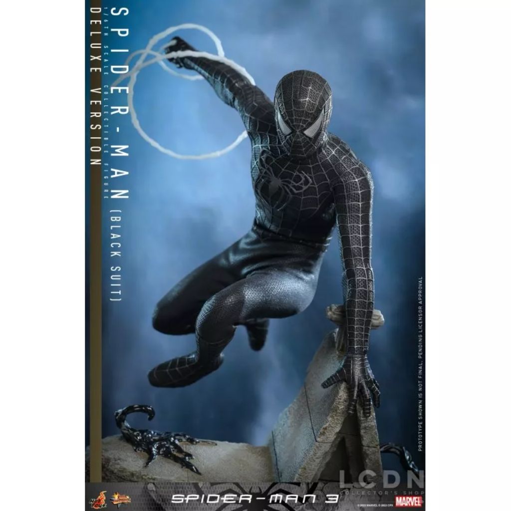 MMS728 - Spider-Man 3 - 1/6th scale Spider-Man (Black Suit) (Deluxe Version)