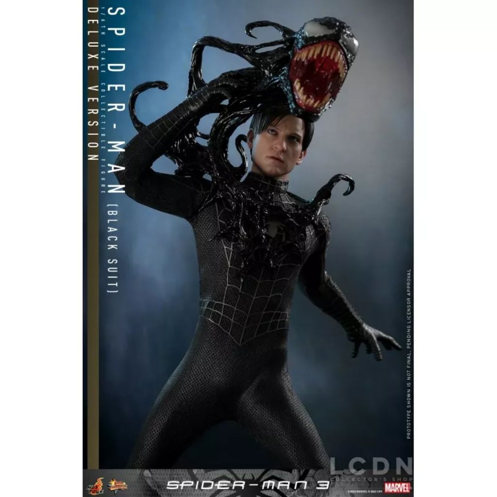 MMS728 - Spider-Man 3 - 1/6th scale Spider-Man (Black Suit) (Deluxe Version)