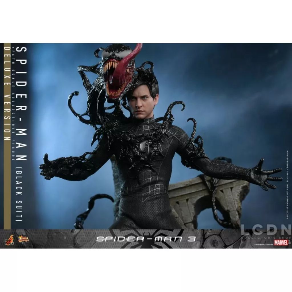 MMS728 - Spider-Man 3 - 1/6th scale Spider-Man (Black Suit) (Deluxe Version)