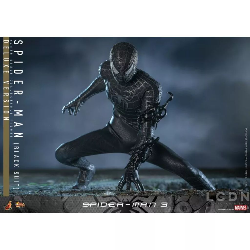 MMS728 - Spider-Man 3 - 1/6th scale Spider-Man (Black Suit) (Deluxe Version)