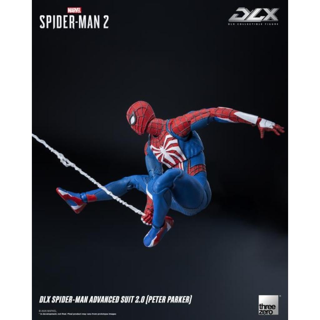 DLX Scale Collectible Figure - Marvel Spider-Man 2 - Spider-Man Advanced Suit 2.0 (Peter Parker)