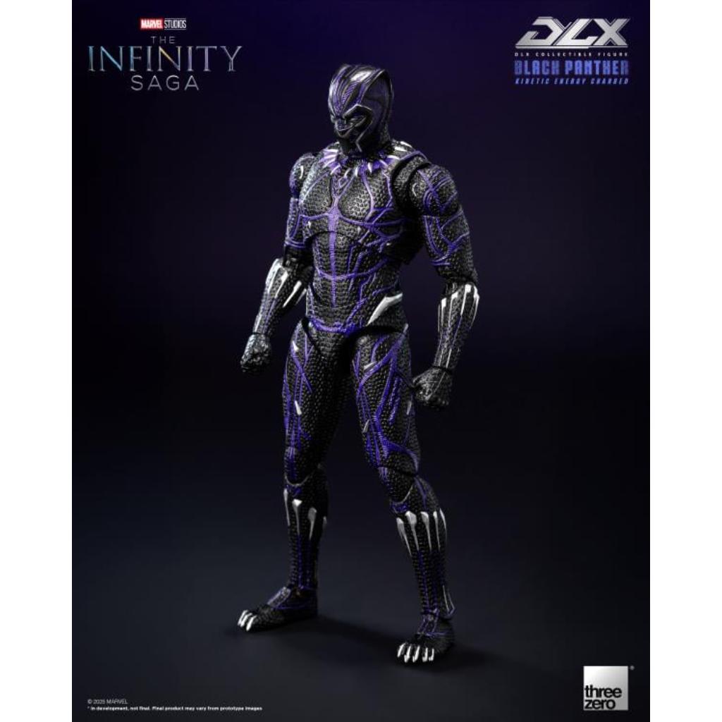 DLX Scale Collectible Figure - Marvel Studios: The Infinity Saga - Black Panther (Kinetic Energy Charged)