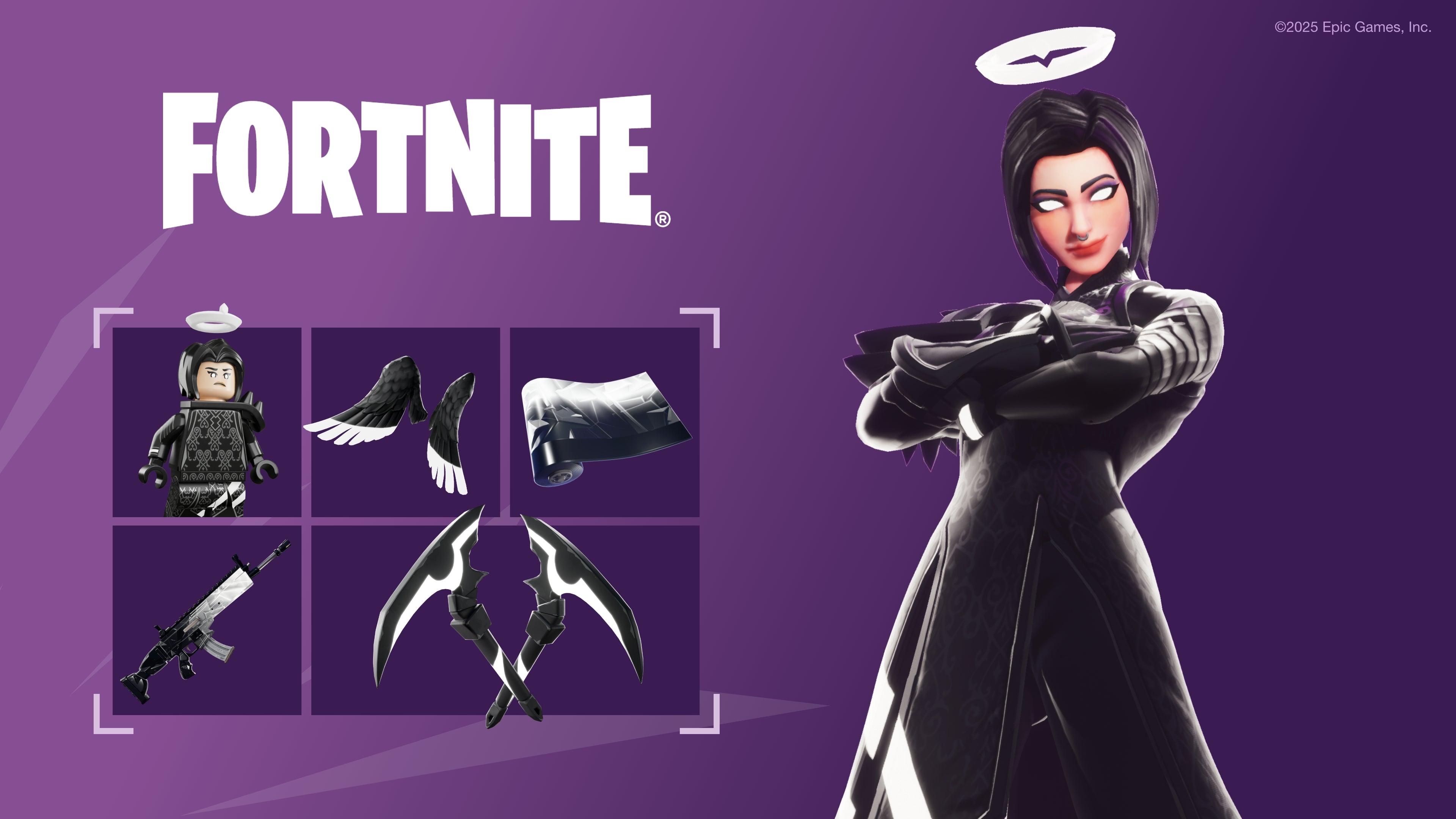 NS2 Fortnite - Darkfire & Ice Bundle (Code in box)