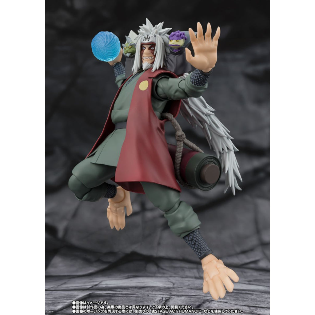 S.H.Figuarts JIRAIYA Hidden Leaf Heroic Master Sage (Sage Mode Set)