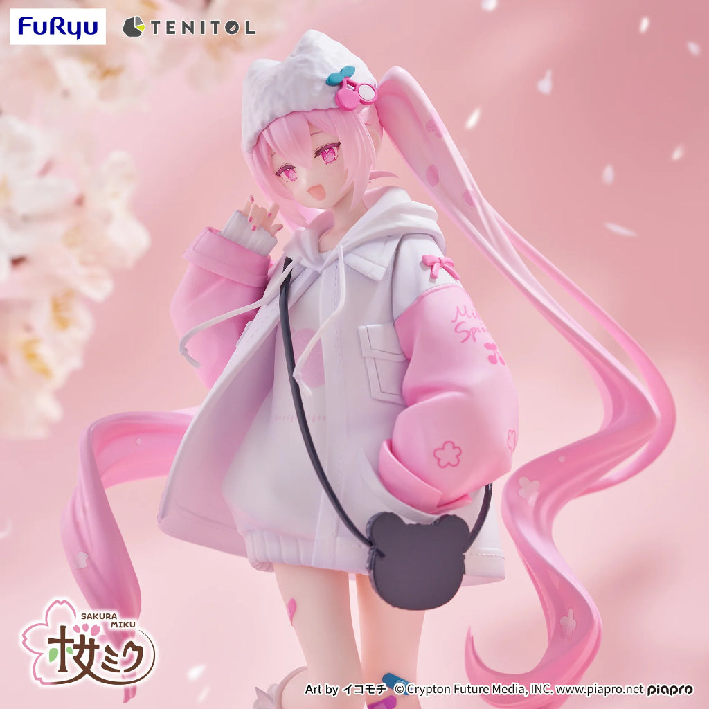 FuRyu TENITOL Sakura Miku Cool Style Hatsune Miku Figure