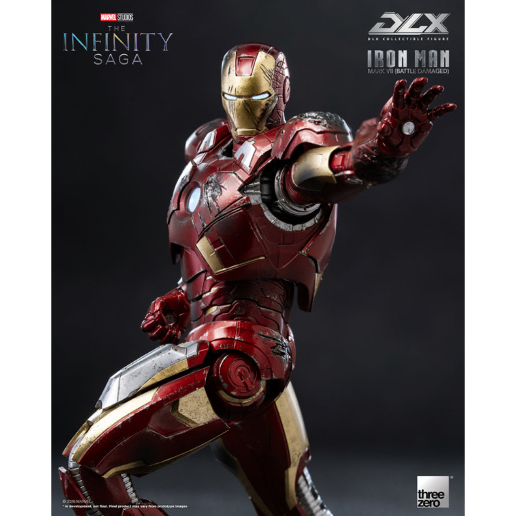 DLX Scale Marvel Studios: The Infinity Saga - Iron Man Mark VII (Battle Damaged)