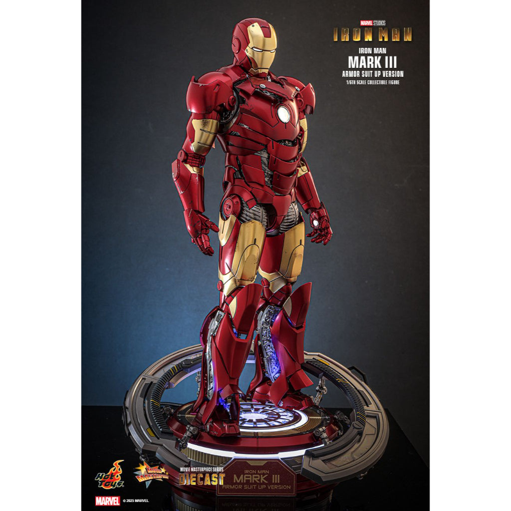 MMS825D72 - Iron Man 1/6th Scale Iron Man Mark III (Armor Suit Up Version)