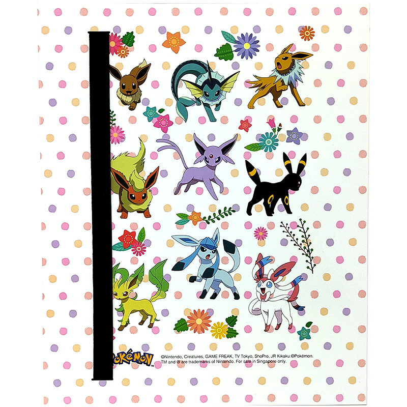 Pokémon Pocket Portfolio Ring Binder - Eevee & Friends
