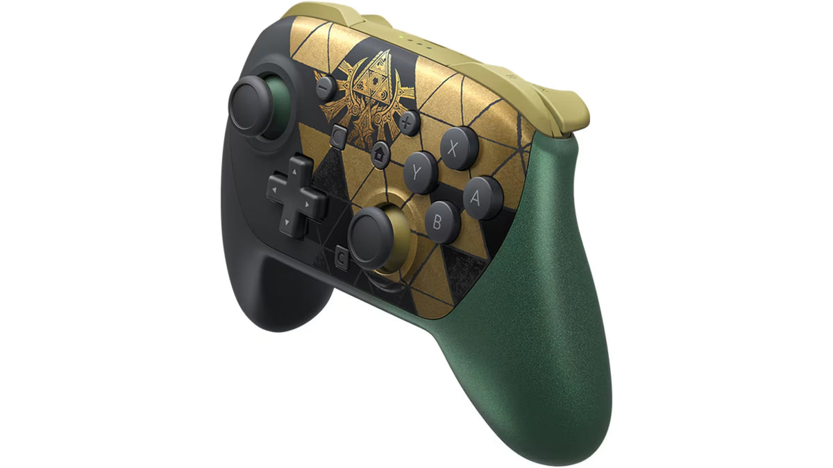 Nintendo Switch 2 Pro Controller + Display Stand - The Legend of Zelda 40th Anniversary Edition