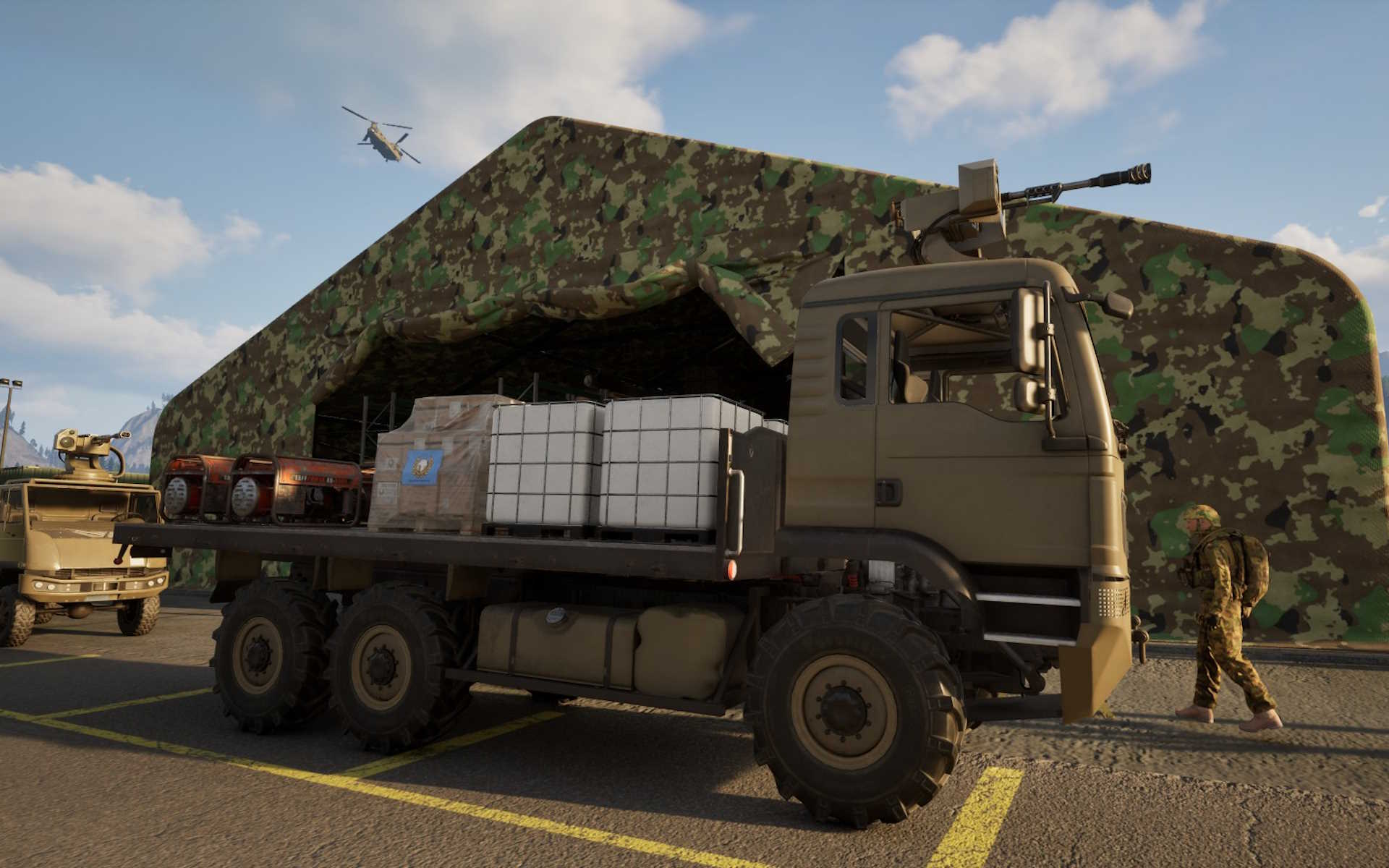 PS5 Military Logistics Simulator