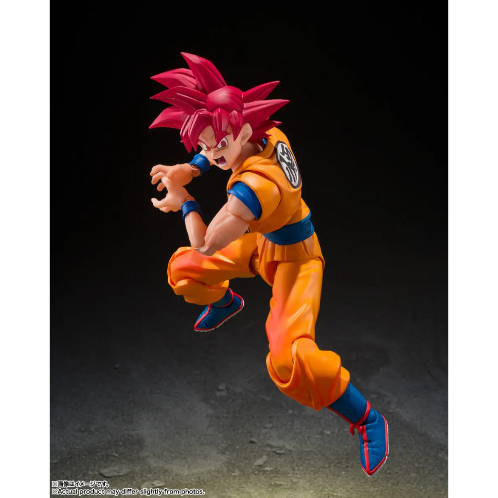 S.H.Figuarts Super Saiyan God Son Goku God Aura (Reissue)