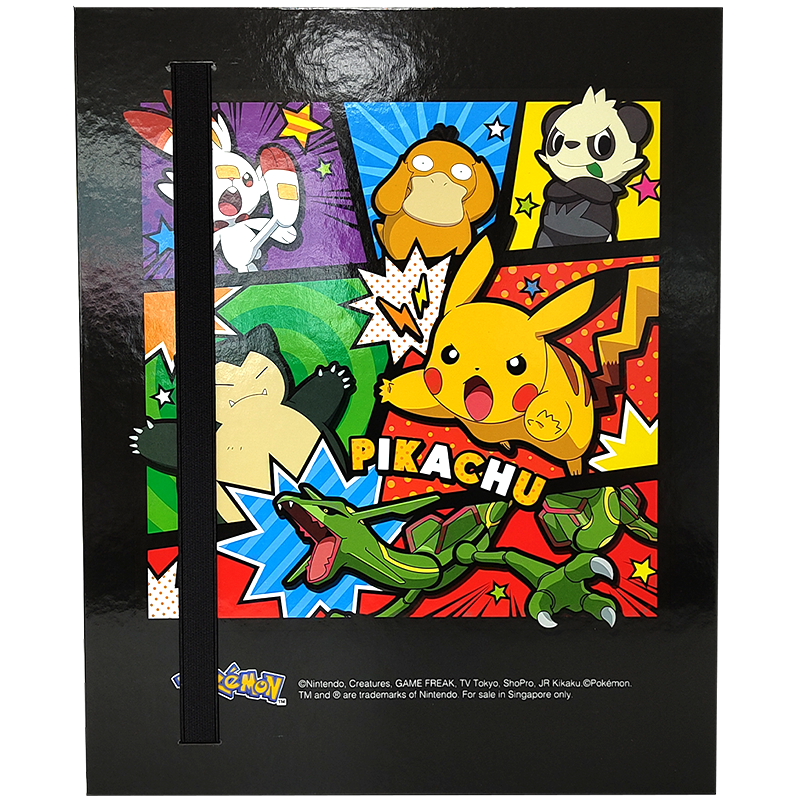 Pokémon Pocket Portfolio Ring Binder - Pokémon Comic Art