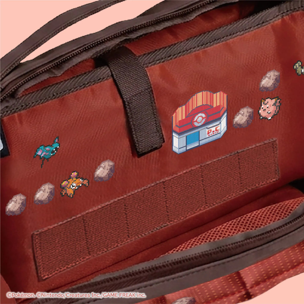 HORI Kurting Medium Pouch (Pokemon Pixel Red) for Nintendo Switch 2 (NSX-217A)