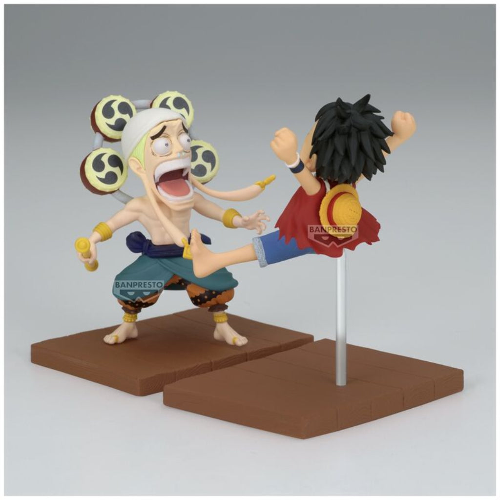 Banpresto WCF Monkey D.Luffy & Enel Log Stories One Piece