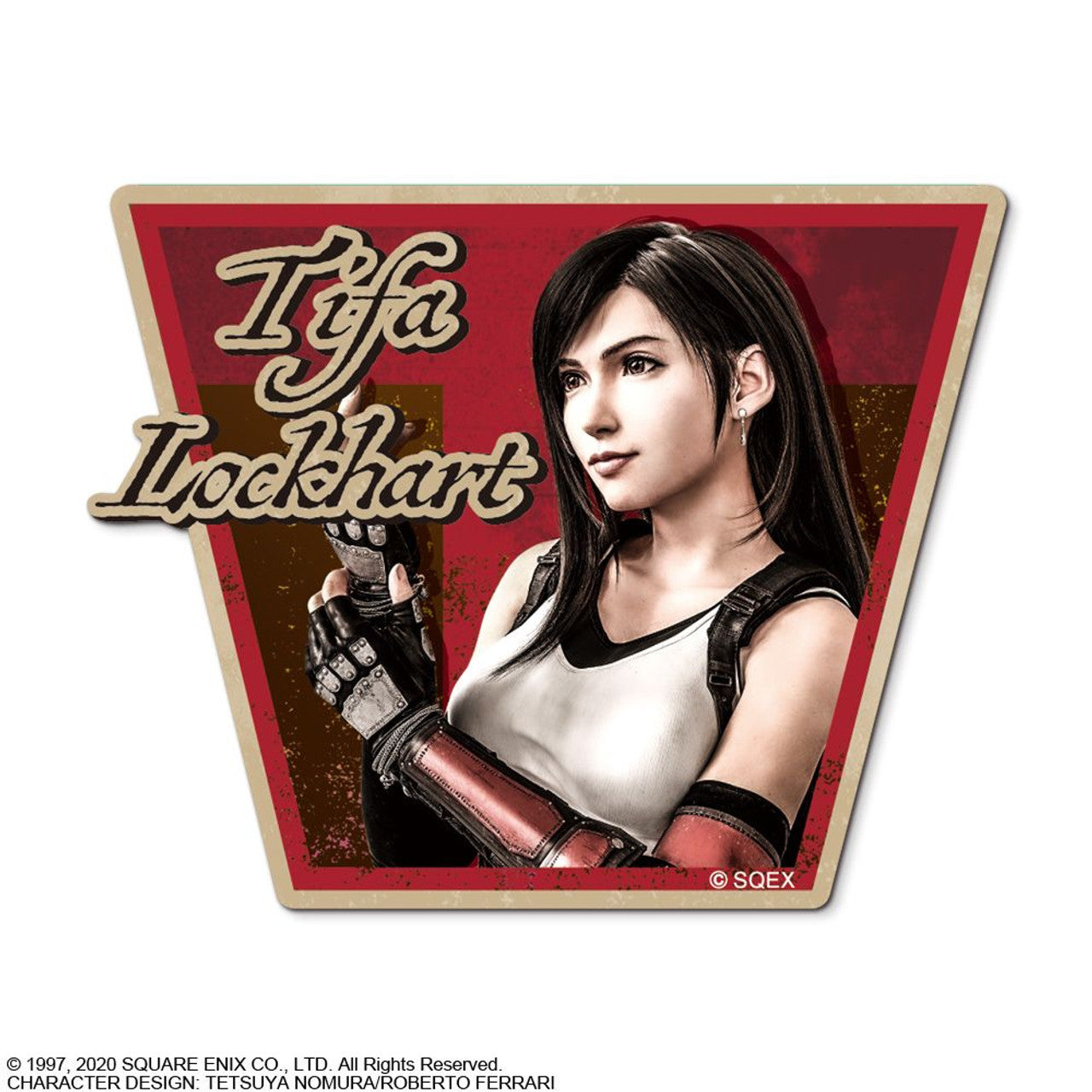 Square Enix Final Fantasy VII Remake Character Sticker