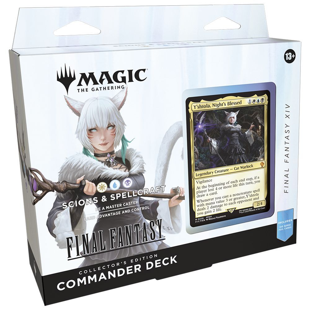 [DEPOSIT ONLY] Magic The Gathering Final Fantasy Commander Decks Collector's Edition Set (Set of 4)